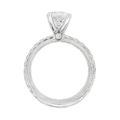 Verragio Round Diamond Pave Engagement Ring — photo 3 of 3
