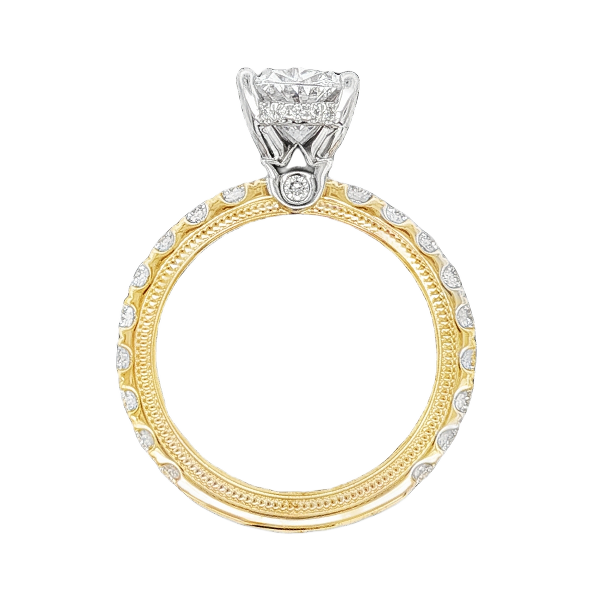 Verragio Oval Diamond Engagement Ring — photo 3 of 3