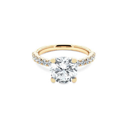 Verragio Round Diamond Pave Engagement Ring — photo 1 of 3