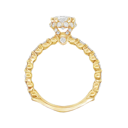 Verragio Oval Halo Diamond Engagement Ring — photo 3 of 3