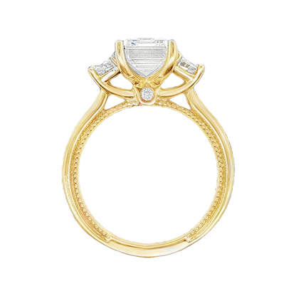 Verragio Three Stone Diamond Engagement Ring — photo 3 of 3