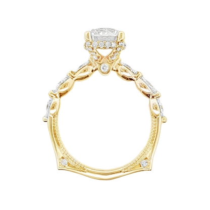 Verragio Round Diamond Shared Prong Engagement Ring — photo 3 of 3