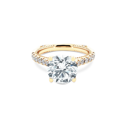Verragio Round Diamond Pave Engagement Ring — photo 1 of 3