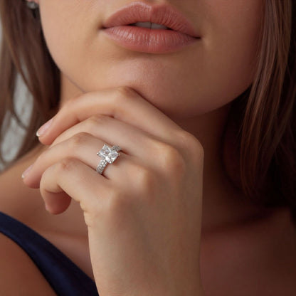 Tacori Emerald Bloom Diamond Engagement Ring — photo 2 of 3