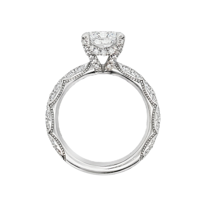 Tacori Emerald Bloom Diamond Engagement Ring — photo 3 of 3