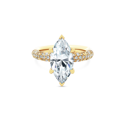 Tacori Marquise Bloom Diamond Engagement Ring — photo 1 of 3