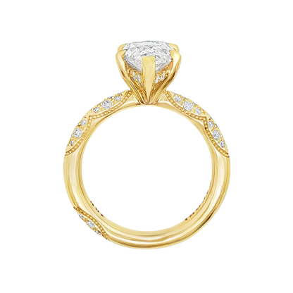 Tacori Marquise Bloom Diamond Engagement Ring — photo 3 of 3