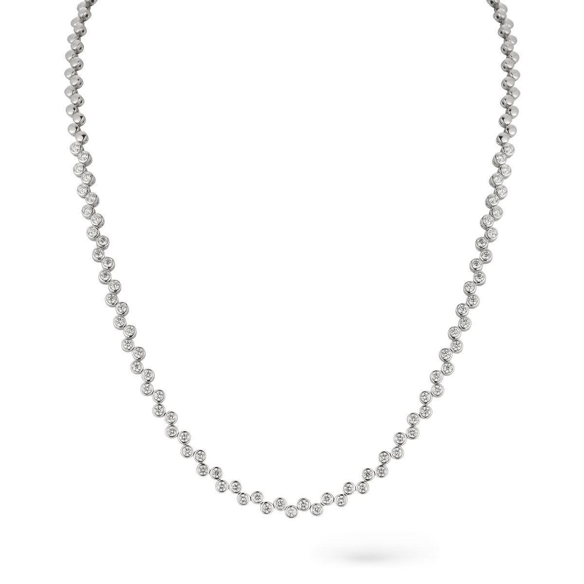2.66ct 14k White Gold Diamond Necklace — photo 1 of 2