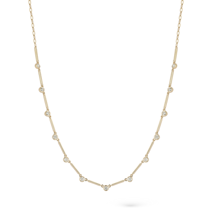 .66ct 14k Yellow Gold Diamond Necklace — photo 1 of 2