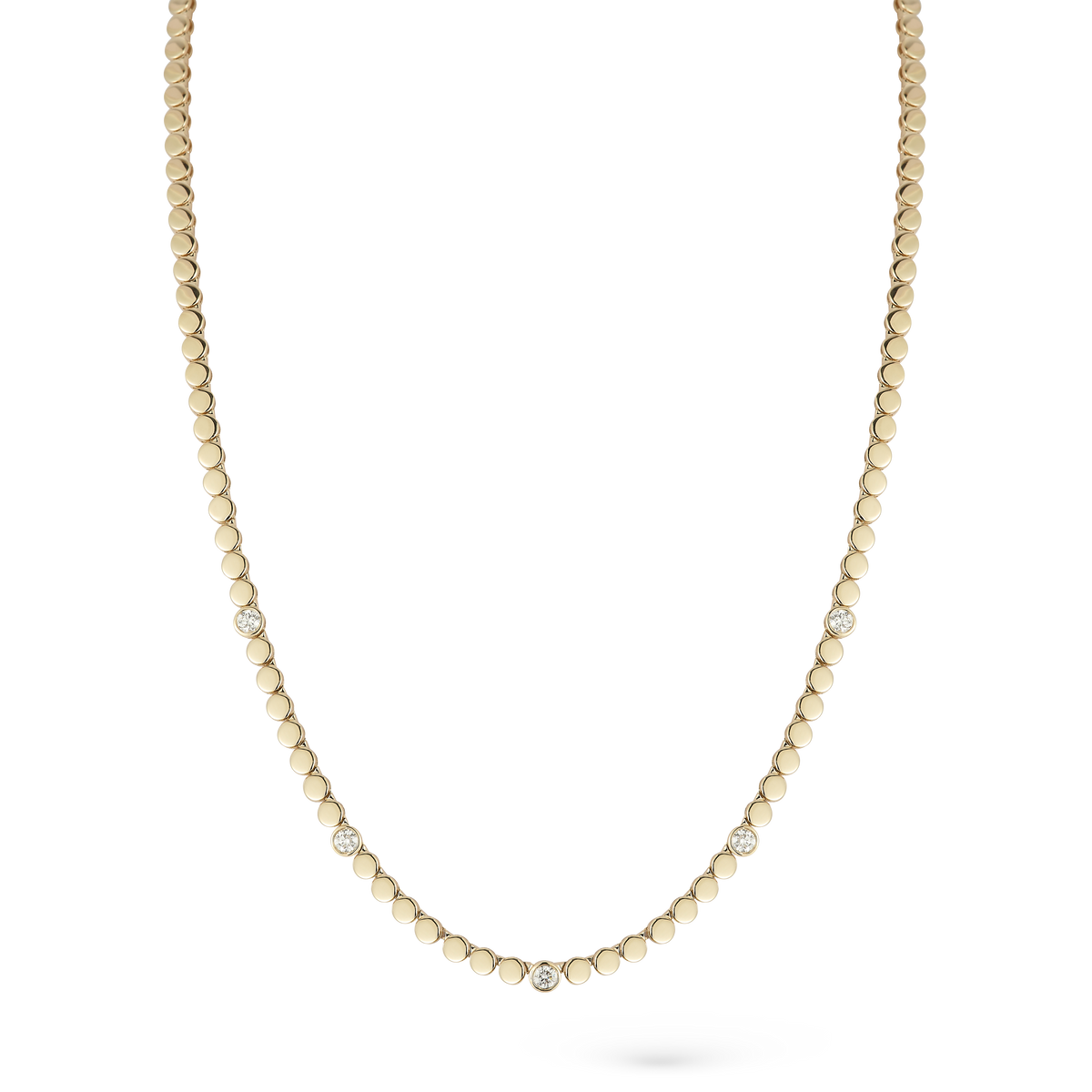 .33ct 14k Yellow Gold Diamond Necklace — photo 1 of 2