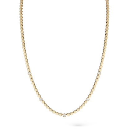 .33ct 14k Yellow Gold Diamond Necklace — photo 1 of 2