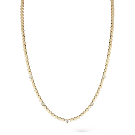 .33ct 14k Yellow Gold Diamond Necklace — photo 1 of 2