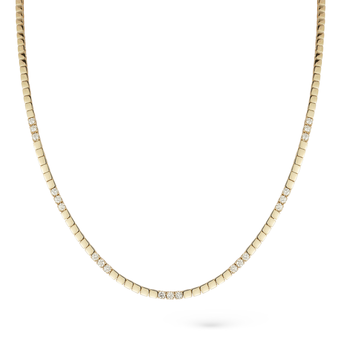 .70ct 14k Yellow Gold Diamond Necklace — photo 1 of 2