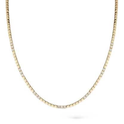 .70ct 14k Yellow Gold Diamond Necklace — photo 1 of 2