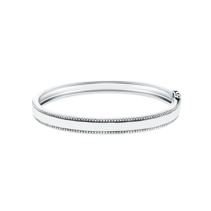 .47ct 14k White Gold Diamond Bangle — photo 1 of 2