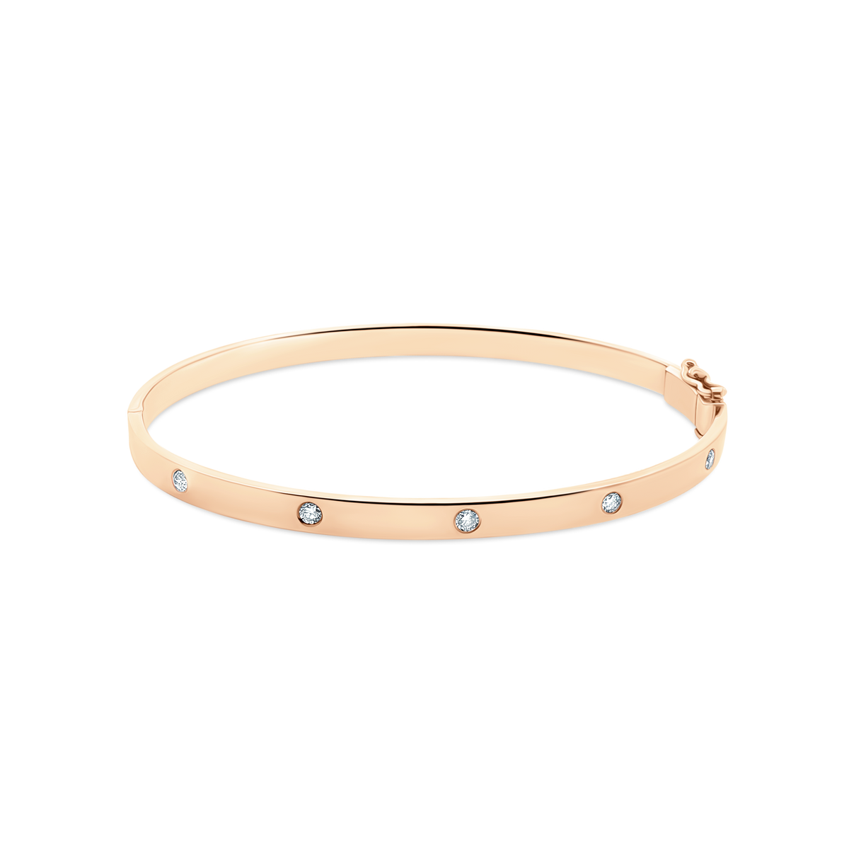.25ct 18k Gold Diamond Bangle — photo 2 of 2