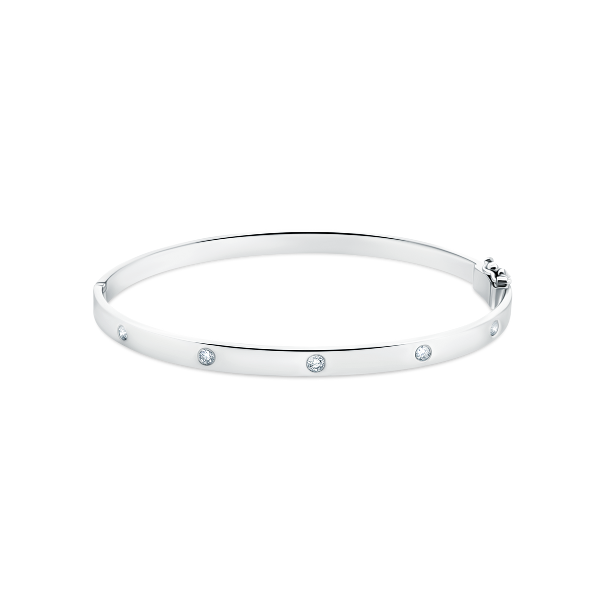 .25ct 18k Gold Diamond Bangle — photo 1 of 2