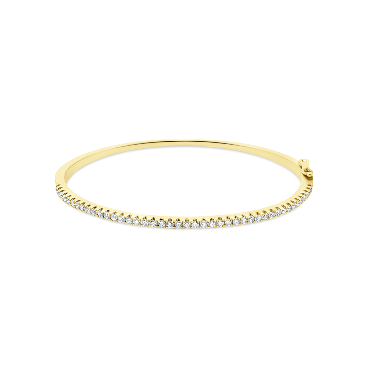 .85ct 18k Gold Diamond Bangle — photo 2 of 2