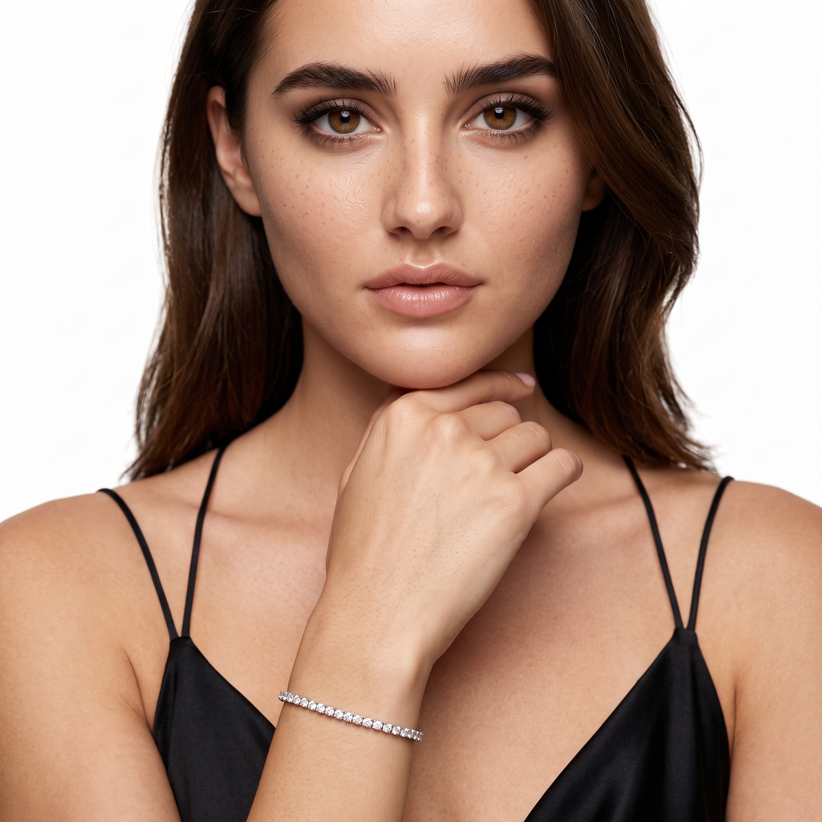 2.00 to 4.00ct Diamond Tennis Bracelet — photo 2 of 3