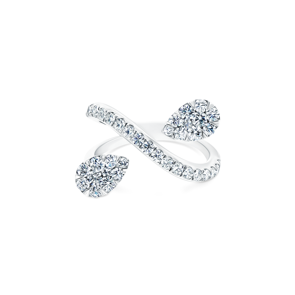 1.20ct 18k White Gold Diamond Ring - SKU 130-1926