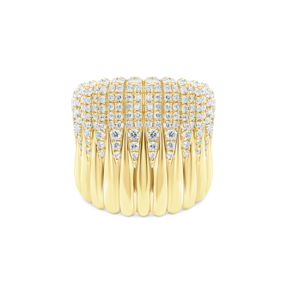 1.27ct 18k Yellow Gold Diamond Ring - SKU 130-2042