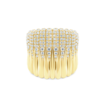 1.27ct 18k Yellow Gold Diamond Ring - SKU 130-2042