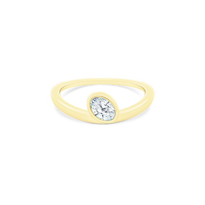.36ct 14k Yellow Gold Diamond Ring - SKU 130-2014