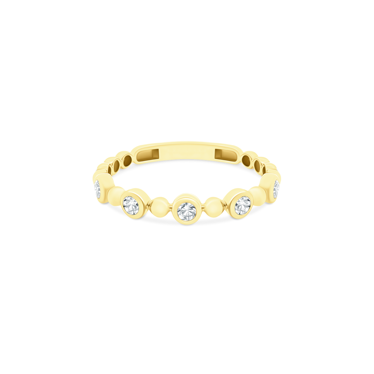 .24ct 14k Yellow Gold Diamond Ring - SKU 130-2053