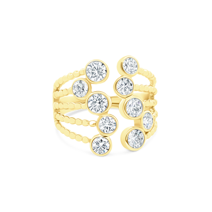 1.13ct 18k Yellow Gold Diamond Ring - SKU 130-2031