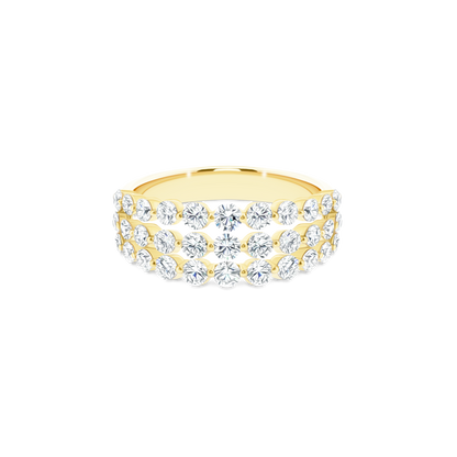 .80ct 14k Yellow Gold Diamond Band - SKU 110-9114