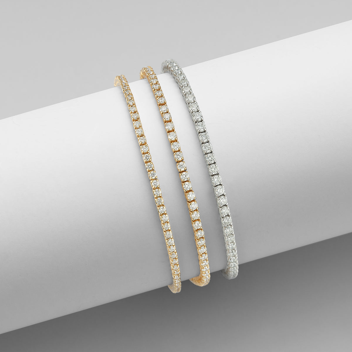 2.00 to 4.00ct Diamond Tennis Bracelet — photo 3 of 3