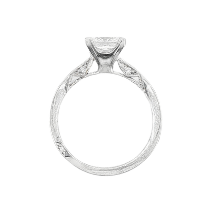 Tacori Princess Solitaire Diamond Engagement Ring — photo 3 of 3
