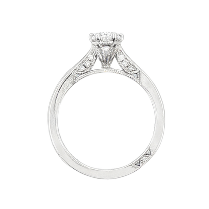 Tacori Oval Solitaire Diamond Engagement Ring — photo 3 of 3