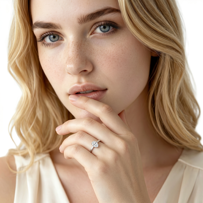 Tacori Oval Solitaire Diamond Engagement Ring — photo 2 of 3