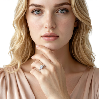 Tacori Round Solitaire Diamond Engagement Ring — photo 2 of 3