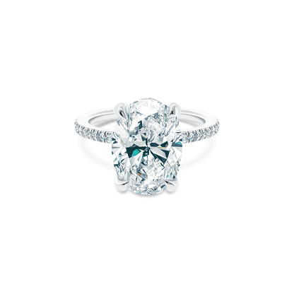 Tacori Oval Diamond Pave Engagement Ring — photo 1 of 3