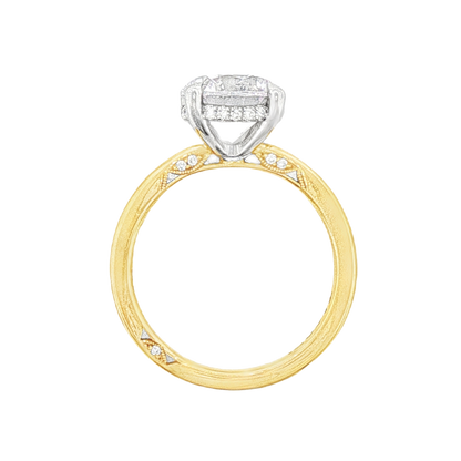 Tacori Round Solitaire Diamond Engagement Ring — photo 3 of 3
