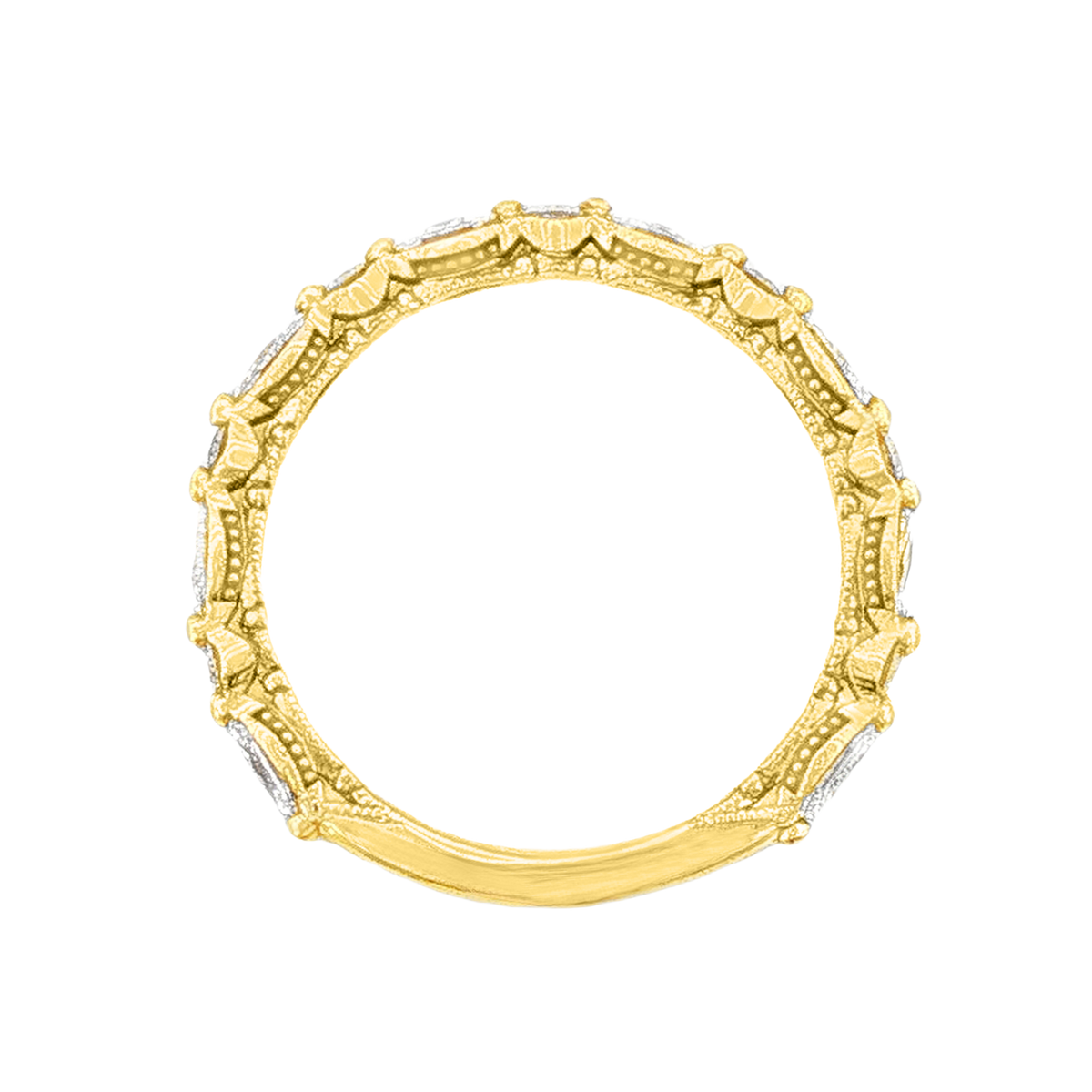 Tacori Round Brilliant Cut Diamond Wedding Ring — photo 3 of 3