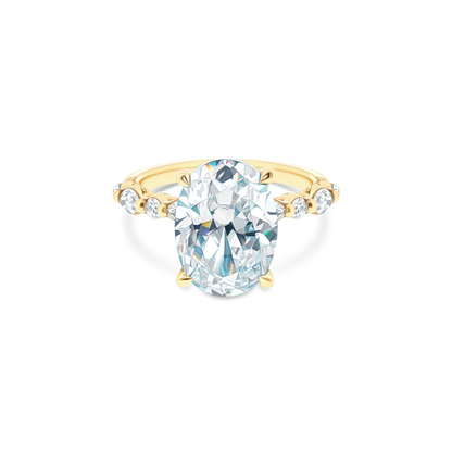 Tacori Oval Solitaire Diamond Engagement Ring — photo 1 of 3