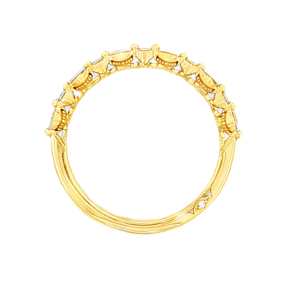 Tacori Round Brilliant Cut Diamond Wedding Ring — photo 3 of 3