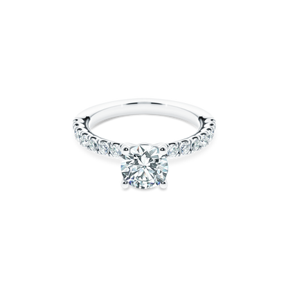 Tacori Round Diamond Pave Engagement Ring — photo 1 of 3