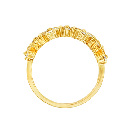 Christopher Designs Mixed Shape Diamond Wedding Ring — photo 3 of 3
