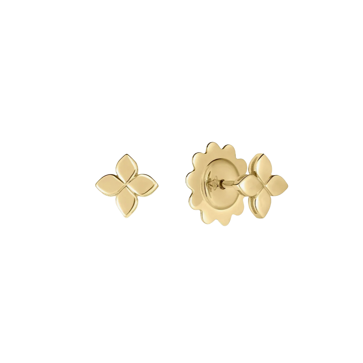 Roberto Coin Love in Verona 18K Gold Small Flower Stud Earrings — photo 1 of 2