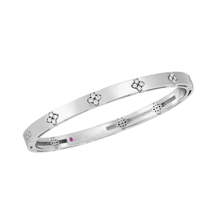 Roberto Coin Love in Verona 18K Gold Diamond Accent Bangle — photo 2 of 3
