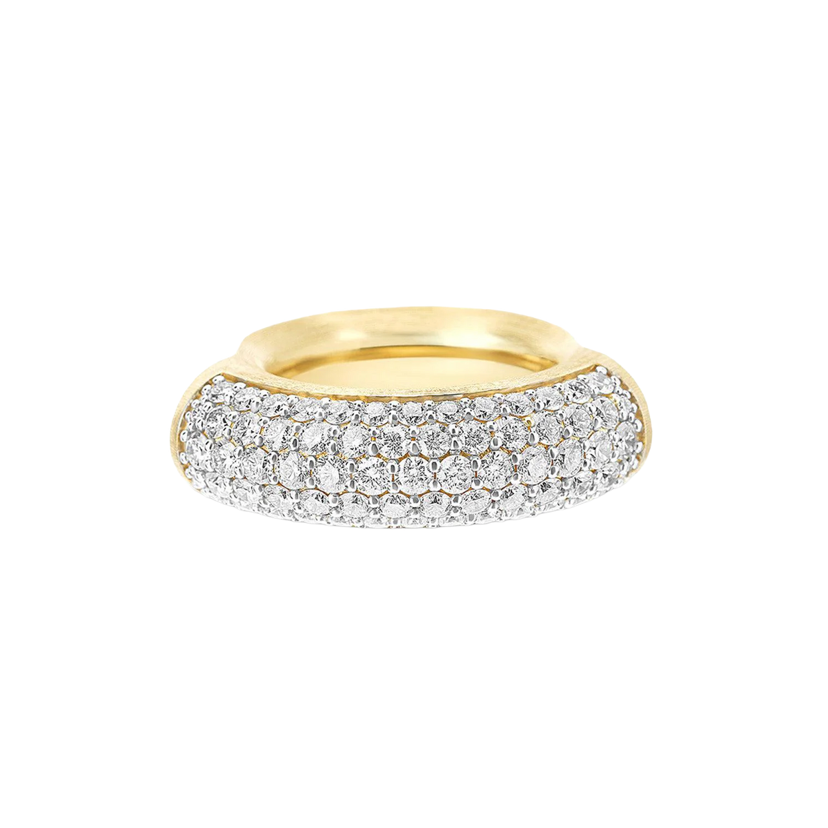 Nanis 18k Yellow Gold Diamond Ring — photo 1 of 2