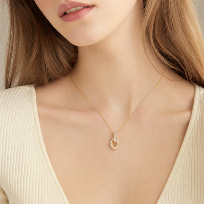 Nanis 18k Yellow Gold Diamond Necklace — photo 2 of 2