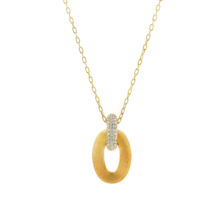 Nanis 18k Yellow Gold Diamond Necklace — photo 1 of 2