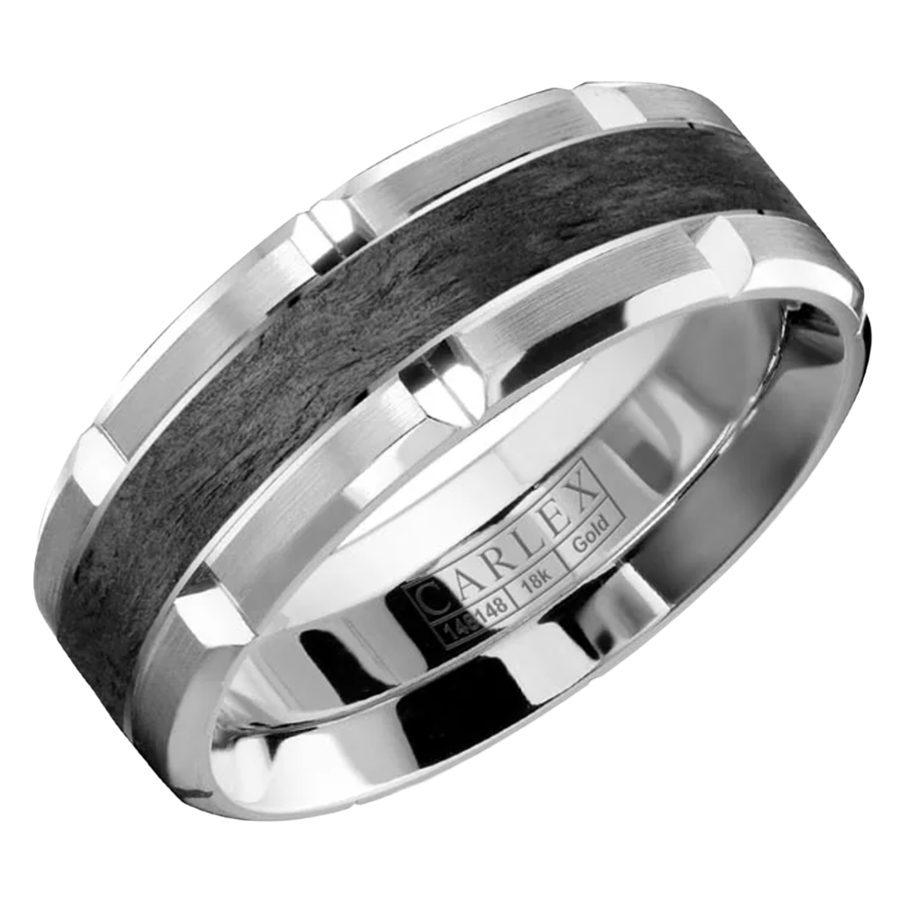 Crown Ring CARLEX G1 Men's Band | 18K Gold | CX1-0037W75 — photo 1 of 2