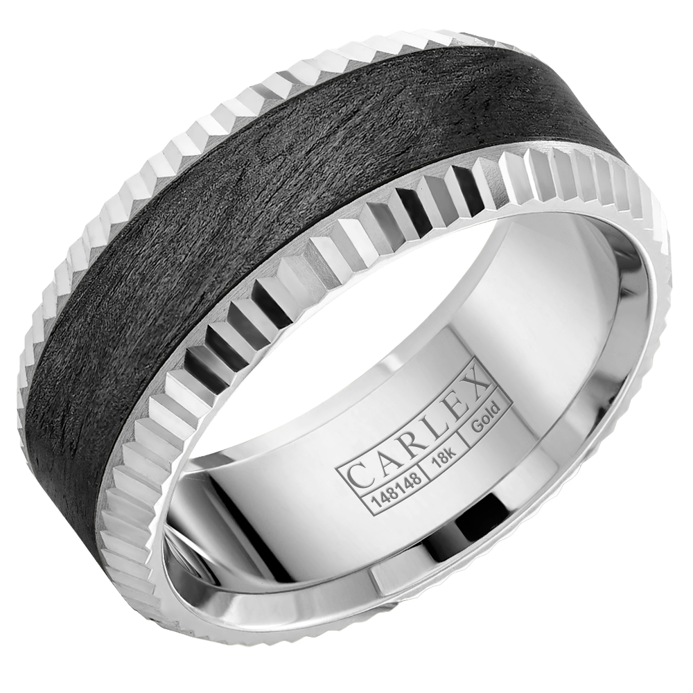 Crown Ring CARLEX G3 Men's Band | 18K Gold | CX3-0069W75 — photo 1 of 2