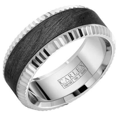 Crown Ring CARLEX G3 Men's Band | 18K Gold | CX3-0069W75 — photo 1 of 2